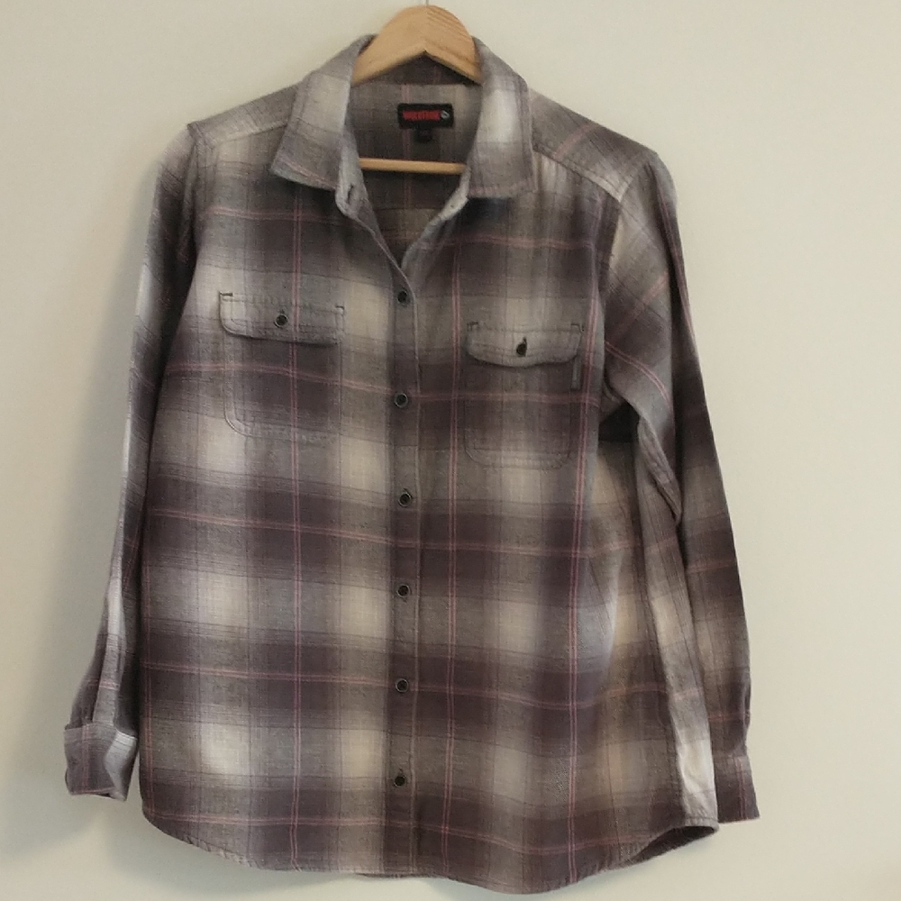 Wolverine Women's Flannel Shirt Large